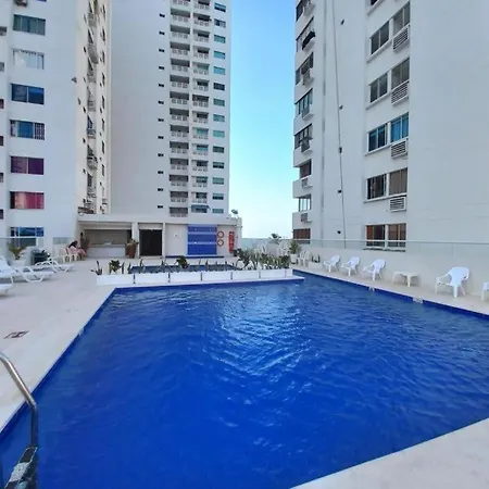 Acogedor Estudio 310 Bocagrande A 1 Cuadra De La Playa